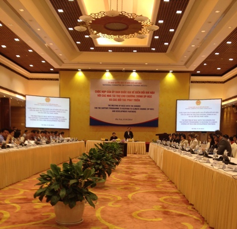 Các nhà tài trợ đánh giá cao nỗ lực của Việt Nam trong việc hoàn thiện chính sách về BĐKH 